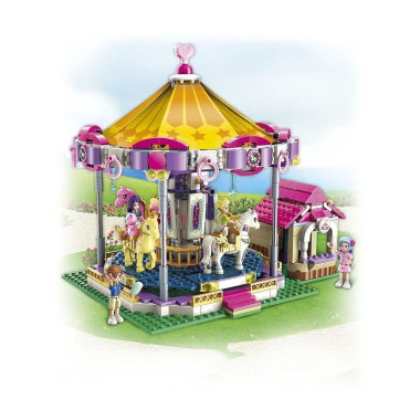 Конструктор Qman 2016 Принцессы &quot;Карусель фантазий&quot; 646 дет