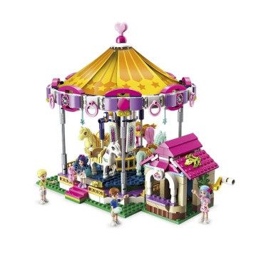 Конструктор Qman 2016 Принцессы &quot;Карусель фантазий&quot; 646 дет