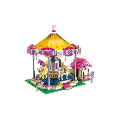 Конструктор Qman 2016 Принцессы &quot;Карусель фантазий&quot; 646 дет