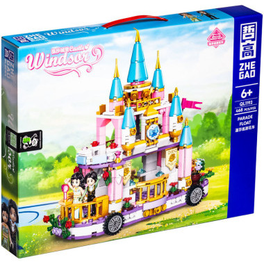 Конструктор Zhe Gao QL1192 Принцессы "Парадная платформа" 454 дет. 47.5x37.5x6.8 Конструктор Zhe Gao QL1192 Принцессы "Парадная платформа" 454 дет. 47.5x37.5x6.8