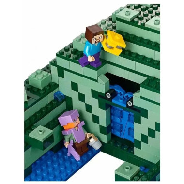 Конструктор Lepin 1099 Майнкрафт Подводная крепость 1122 дет 49х9х38 см