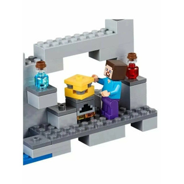 Конструктор Lepin 1099 Майнкрафт Подводная крепость 1122 дет 49х9х38 см