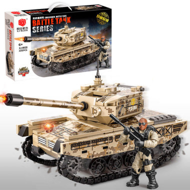 Конструктор BBlock XJ-868C Техника &quot;Танк Challenger&quot; 425 дет. 43x27x6.5 см