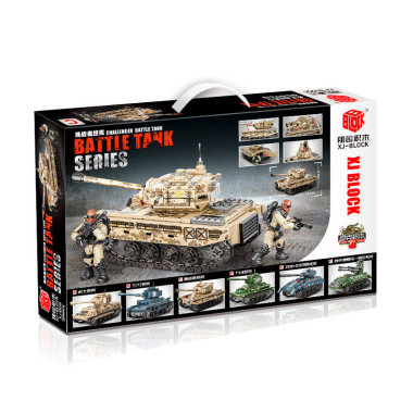 Конструктор BBlock XJ-868C Техника &quot;Танк Challenger&quot; 425 дет. 43x27x6.5 см