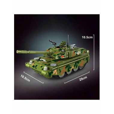 Конструктор T4033 &quot;Военная Техника&quot; на д/у, 676 дет. 51x33.2x6.3