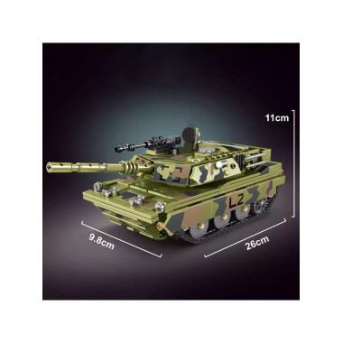 Конструктор T4034 &quot;Военная Техника&quot; на д/у, 676дет. 51x33.2x6.3