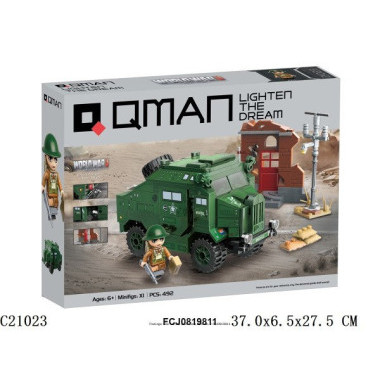 Конструктор Qman C21023 Техника "Военная техника" 492 дет. Конструктор Qman C21023 Техника "Военная техника" 492 дет.