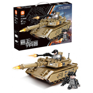 Конструктор FC4002  Forange Block Танк M1A2 Абрамс 1053 дет. Конструктор FC4002  Forange Block Танк M1A2 Абрамс 1053 дет.