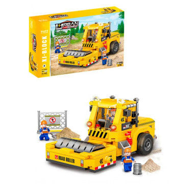 Конструктор BBlock XJ-846D Техника "Каток" 401 дет. 48х7х30 см