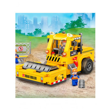 Конструктор BBlock XJ-846D Техника &quot;Каток&quot; 401 дет. 48х7х30 см
