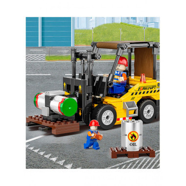 Конструктор BBlock XJ-847A Техника &quot;Погрузчик&quot; 340 дет. 48х7х30 см