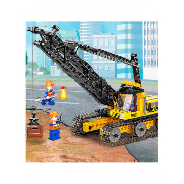 Конструктор BBlock XJ-846A Техника &quot;Гусеничный манипулятор&quot; 462 дет. 48х7х30 см