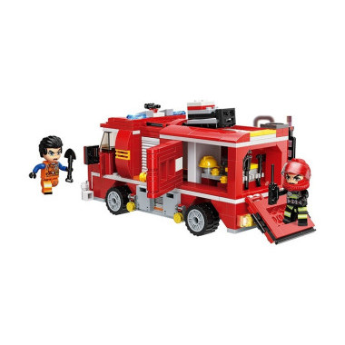 Конструктор Qman C12012 &quot;Пожарная машина&quot; 370 дет 37.5х27.5х6