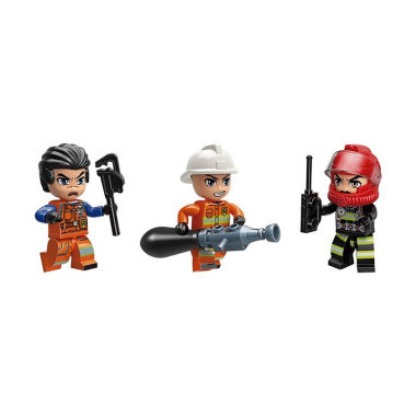 Конструктор Qman C12012 &quot;Пожарная машина&quot; 370 дет 37.5х27.5х6