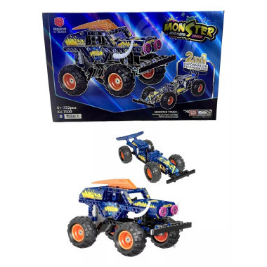 Конструктор BBlock XJ-7500B &quot;Монстер Трак&quot; 322дет. 40.9x26.1x9.4