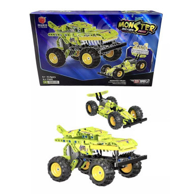 Конструктор BBlock XJ-7500A &quot;Монстер Трак&quot; 313дет. 40.9x26.1x9.4