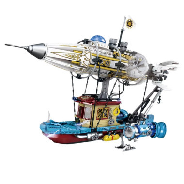 Конструктор Zhe Gao 958015 &quot;Механический дирижабль&quot;  1256 дет.