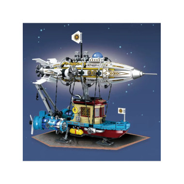 Конструктор Zhe Gao 958015 &quot;Механический дирижабль&quot;  1256 дет.