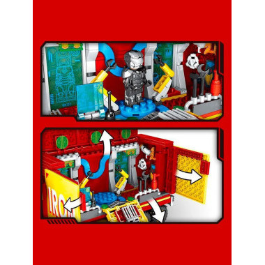 Конструктор MG330 Супергерои Фура Железного Человека, 845 дет.,  48x8x33 см