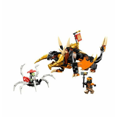 Конструктор 68782 (8009) Lepin Ниндзяго &quot;Земной дракон Коула&quot; 285 дет. 19х26.2х6