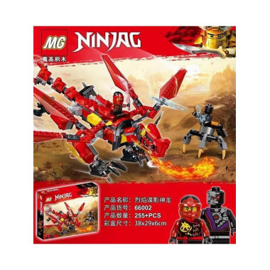 Конструктор MG 66002 Ниндзяго &quot;Теневой Дракон Ниндзя&quot; 255 дет 38x29x6 см