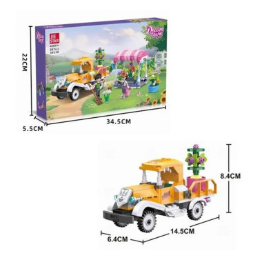 Конструктор Jie Star 59238 &quot; Подружки, Флорист&quot; 267 дет. 35.5х5.5х22