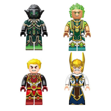 Конструктор Sembo 206037 &quot;Темная Драконья Каменная броня&quot; 657 дет 47.5x35.8x6.8 см