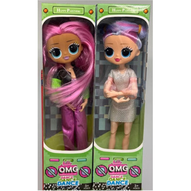 Кукла сюрприз OMG Dance 28см 4 вида в ассорт в блоке 8 шт цена за упаковку
