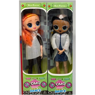 Кукла сюрприз OMG Dance 28см 4 вида в ассорт в блоке 8 шт цена за упаковку