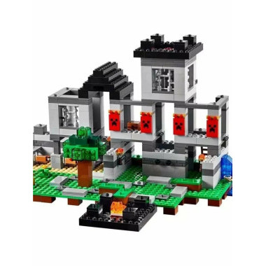 Конструктор 80004 Майнкрафт &quot;Крепость&quot; 4 шт. в упаковке 28х21х4 см