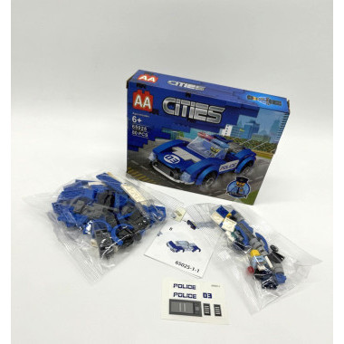 Конструктор PRCK 65025 Сити &quot;Погоня за преступником&quot; 8 шт в д/б