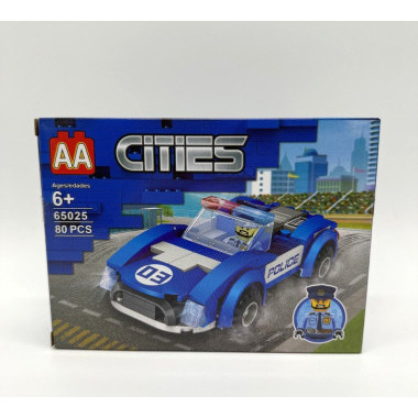 Конструктор PRCK 65025 Сити &quot;Погоня за преступником&quot; 8 шт в д/б