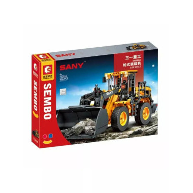 Конструктор Sembo 712016 Сити "Колесный погрузчик" 896 дет. 38х7х52 Конструктор Sembo 712016 Сити "Колесный погрузчик" 896 дет. 38х7х52