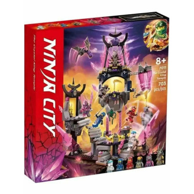 Конструктор Lepin 7011 Ниндзяго "Храм Кристального Короля" 793 дет. Конструктор Lepin 7011 Ниндзяго "Храм Кристального Короля" 793 дет.