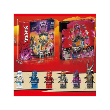 Конструктор Lepin 7011 Ниндзяго &quot;Храм Кристального Короля&quot; 793 дет.