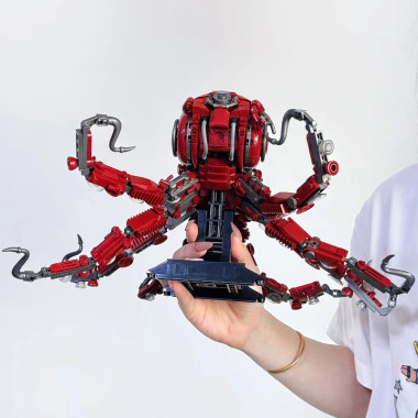 Конструктор Tec Creators 7062 &quot;Механический осьминог&quot; с подсветкой, 882 дет., 33X7X23