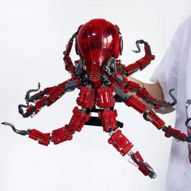 Конструктор Tec Creators 7062 &quot;Механический осьминог&quot; с подсветкой, 882 дет., 33X7X23