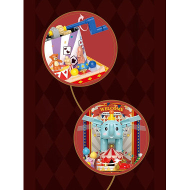 Конструктор 21327 Balody &quot;Маленький Летающий Слоненок&quot; 654 дет