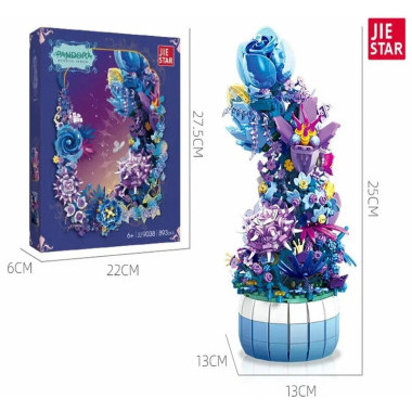 Конструктор Jie Star JJ9038 "Пандора" с подсветкой, 893 дет. Конструктор Jie Star JJ9038 "Пандора" с подсветкой, 893 дет.