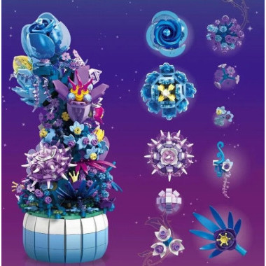 Конструктор Jie Star JJ9038 &quot;Пандора&quot; с подсветкой, 893 дет.