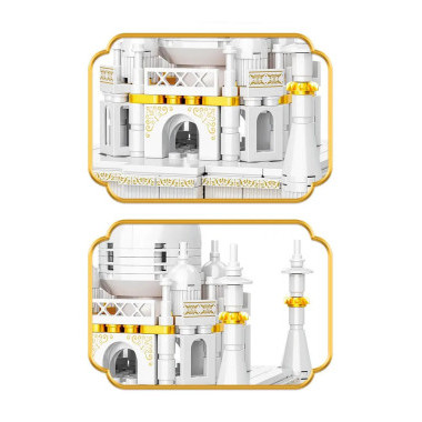 Конструктор BBlock XJ-9836C Архитектура &quot;Тадж Махал&quot; 330 дет. 41х10х26 см