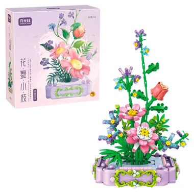 Конструктор WonderMoon 804201 Цветы "Бонсай" 870 дет. 24х9х25 см Конструктор WonderMoon 804201 Цветы "Бонсай" 870 дет. 24х9х25 см