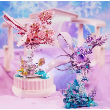 Конструктор D1306 Dumeca "Бабочка" 480 дет. 28x7.5x25, 2 вида