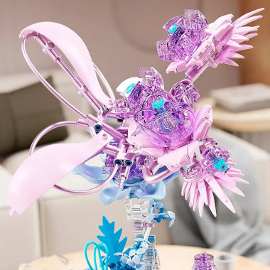 Конструктор D1306 Dumeca &quot;Бабочка&quot; 480 дет. 28x7.5x25, 2 вида