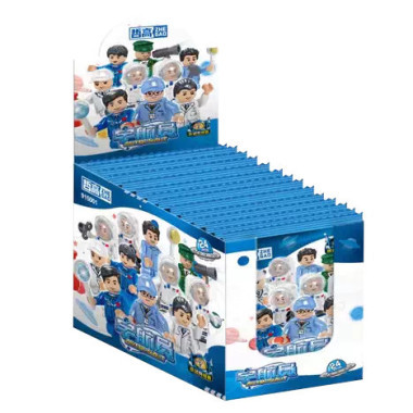 Конструктор Zhe Gao 915001 &quot;Ученые&quot; 12 видов в дб, 24 шт. в упаковке 17х20х12