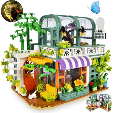 Конструктор D2010 Dumeca Оранжерея с растениями 860 дет 35x7.5x25