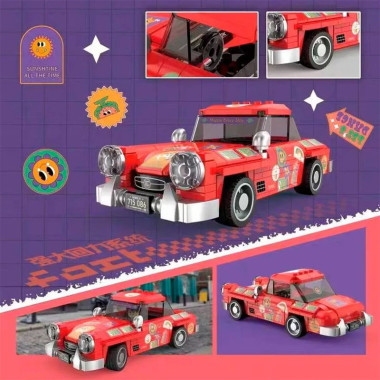 Конструктор DeCool 28006 Техника Машина &quot;Ретро Седан&quot; 312 дет