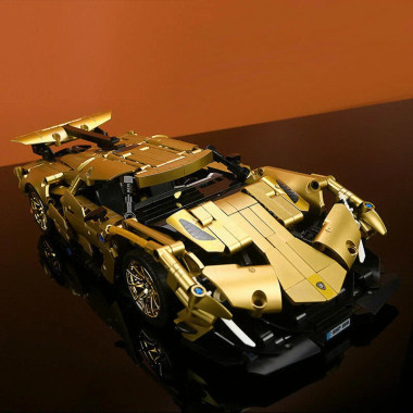 Конструктор Sembo 701926 Техника &quot;Золотой суперкар&quot; 1057 дет.