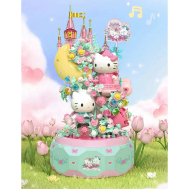 Конструктор 803301 Музыкальный светильник &quot;Песни о любви под Луной-Танец в Розовом саду&quot; 25X9X30