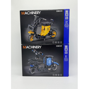 Конструктор ZHE GAO QL1265, QL1266, QL1267, QL1268, &quot;Электромобили&quot; 4 вида